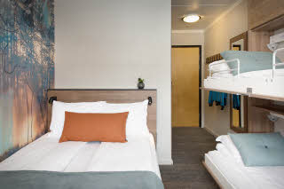Photo by: Tord-Erik Andresen
Post@hotellfoto.no
Family Standard Plus with open wall bed